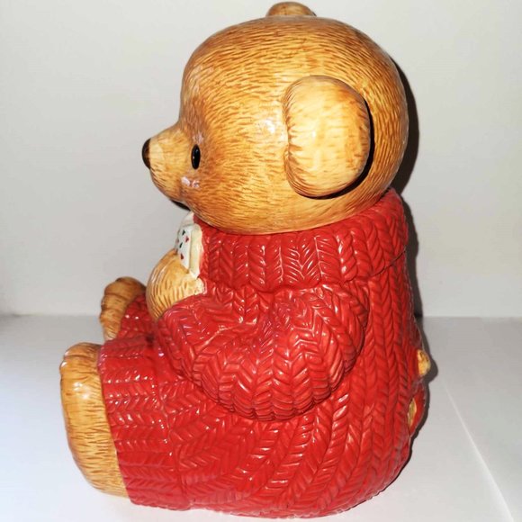Gourmet Gifts Hallmark Mary's Bears Ceramic Cookie Jar #31539 - Picture 5 of 8